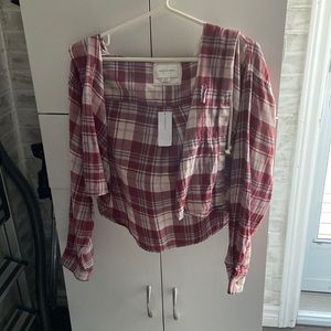 american eagle plaid